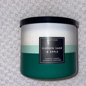 Bath & Body Works Garden Sage & Apple 14.5 Oz 3 Wick Candle